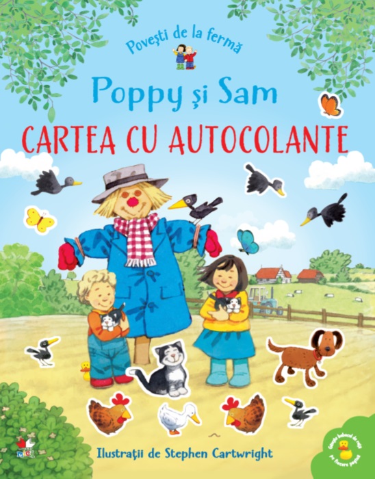 Poppy si Sam. Cartea cu autocolante PDF
